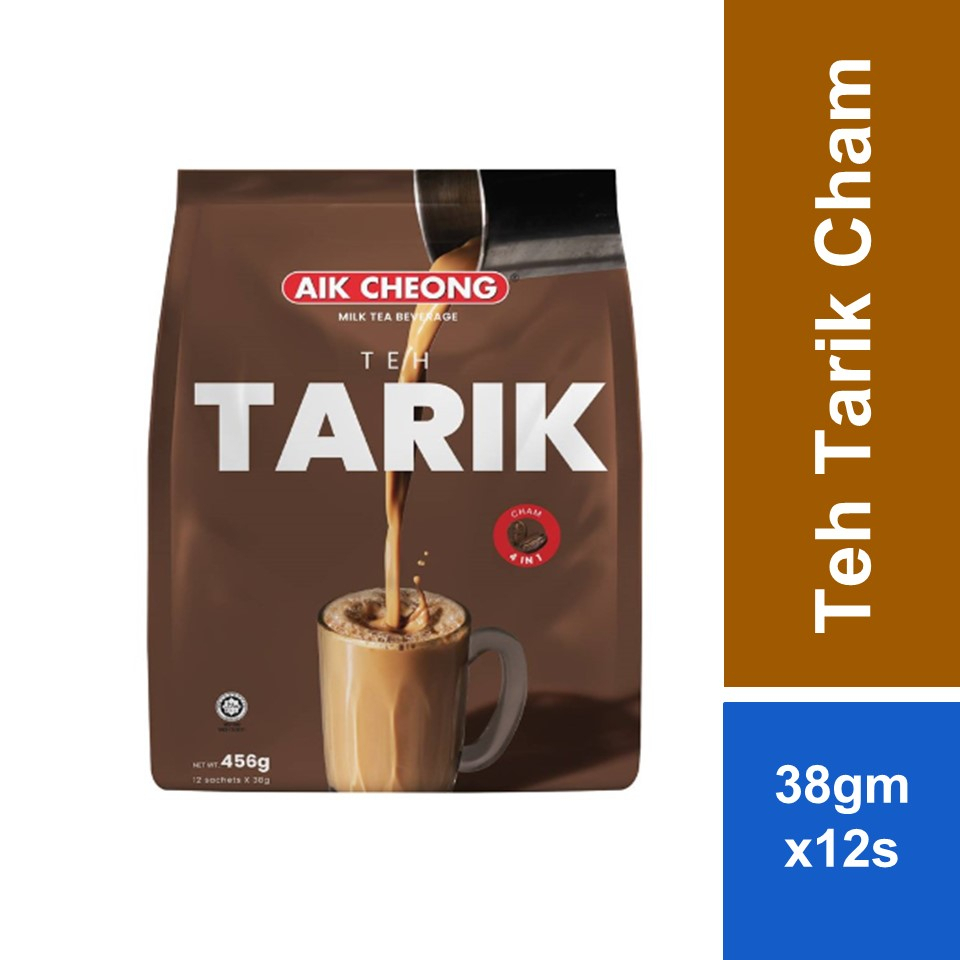 

Aik Cheong 4 in 1 Teh Tarik Cham 12 x 38 Gram