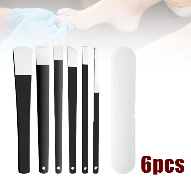 Pedicure Knife Tools 6pcs Manicure Pedicure Pisau Kuku Cantengan