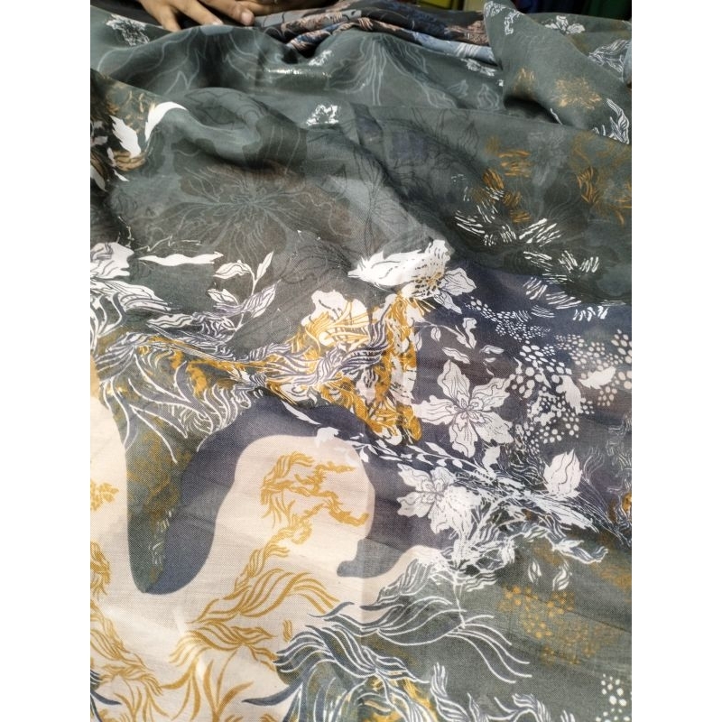 Hijab Segi Empat Voal Motif Syari, Kerudung Segi Empat Syari, Hijab Motif Syari, Jilbab Segi Empat S