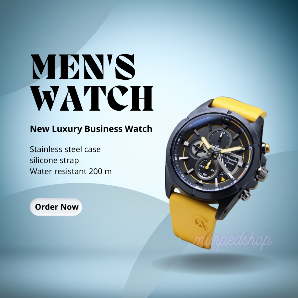 ORIGINAL Jam Tangan Pria Alexandre Christie AC 6656 /AC 6649 /AC 6656/AC 6649Garansi Resmi 1 Tahun, 