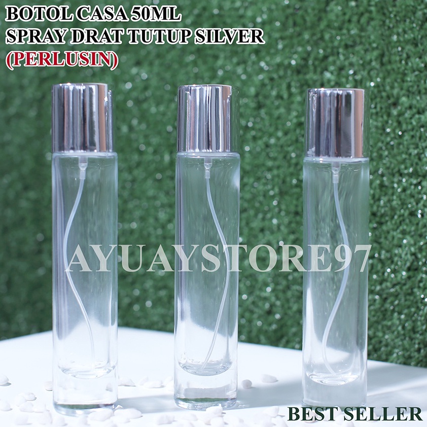 ART T23K BOTOL PARFUM CASA DRAT SILVER 5ML PERLUSIN