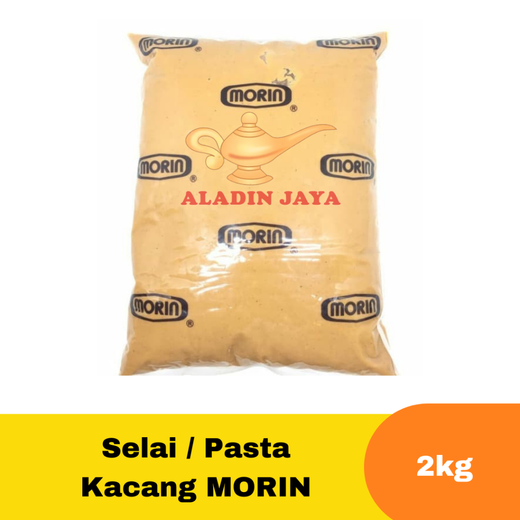 

Selai / Pasta Kacang MORIN ukuran 2 kg