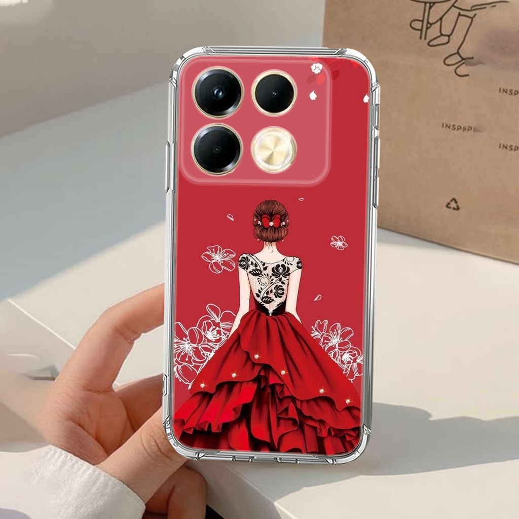 CASE INFINIX NOTE 40 - Casing INFINIX NOTE 40 PRO 5G Terbaru 2024 AERO STORE [ MOTIF 20 ] Silikon - 