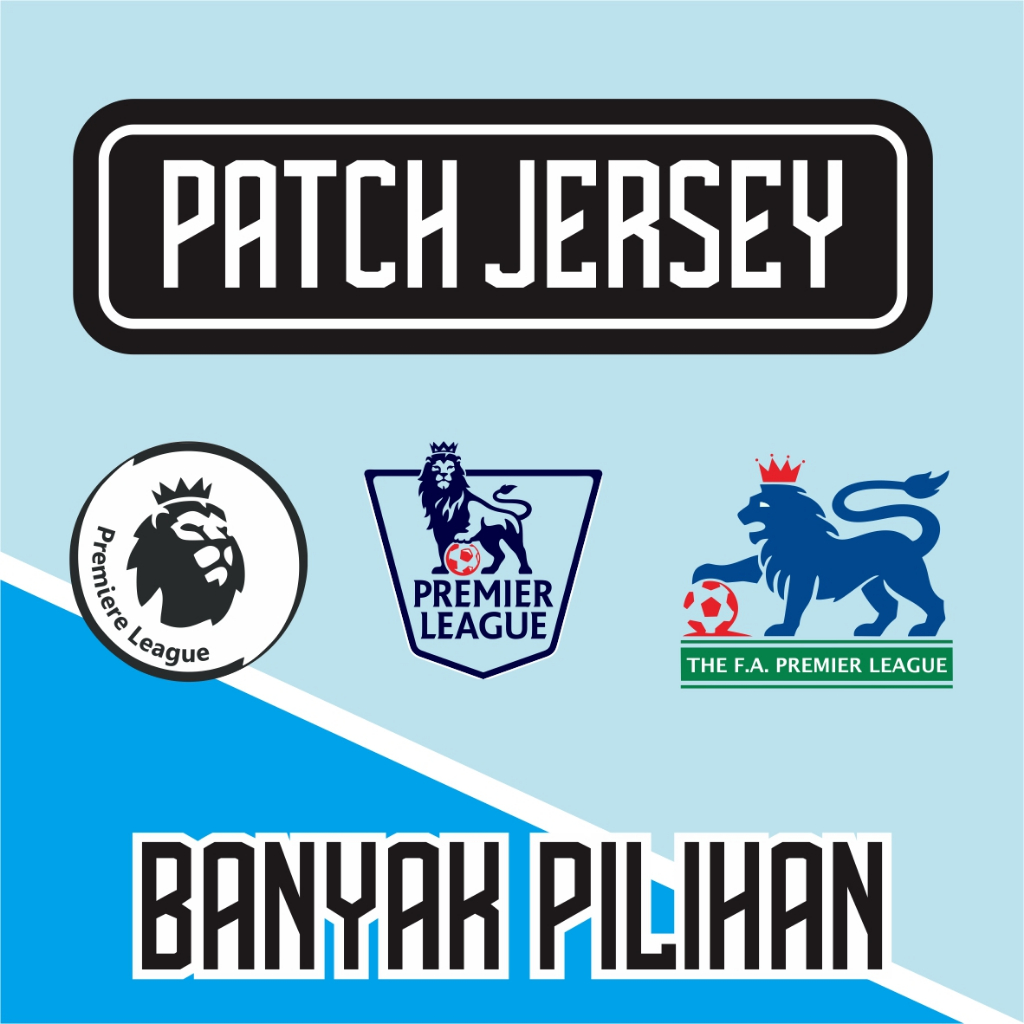 Logo Patch jersey Printing tinggal pasang sendiri