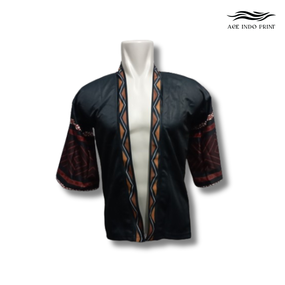 Kimono Cardigan Outer Pria Wanita Fashion #159 Cuci Gudang Flash Stock Terbatas