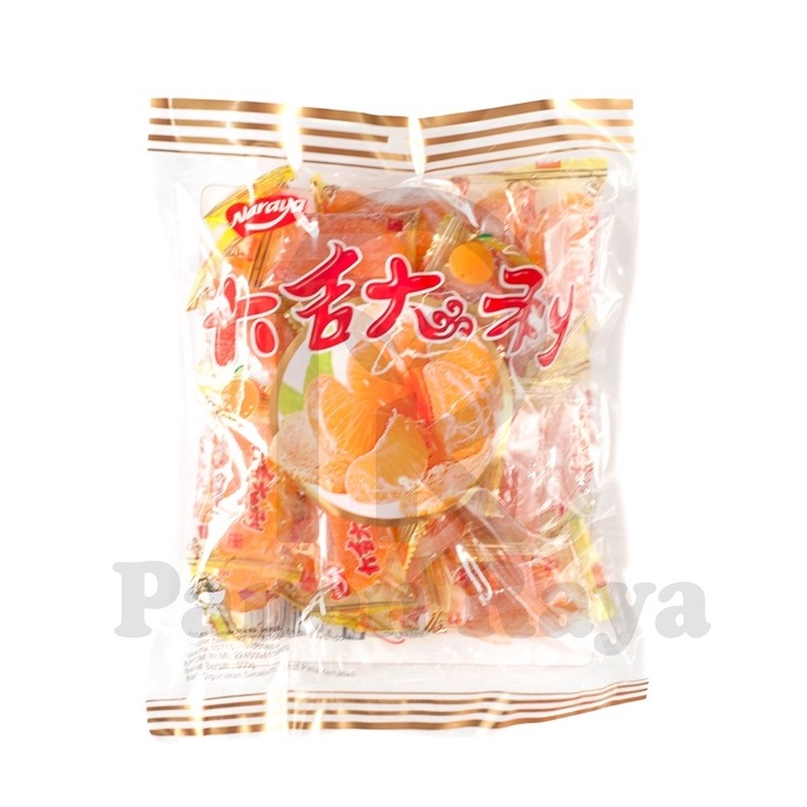 

Terbatas Naraya Candy Permen Jelly Permen Lunak Rasa Jeruk Mandarin Nanas Jagung Kurma