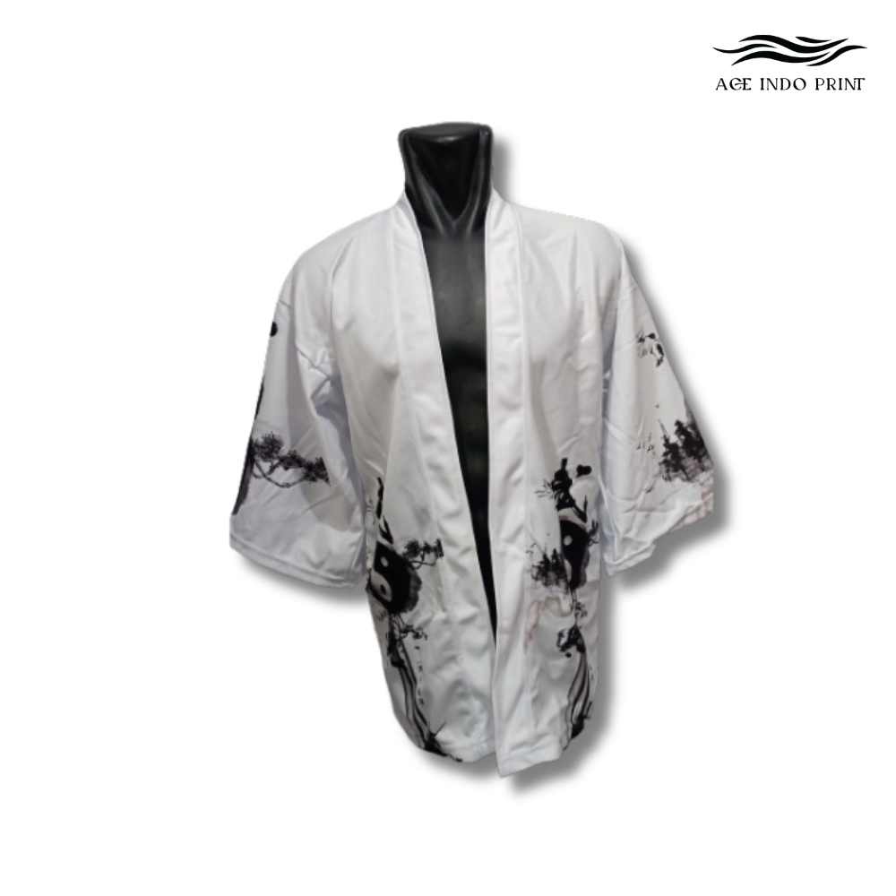 Kimono Cardigan Outer Pria Wanita Fashion #173 Cuci Gudang Flash Stock Terbatas