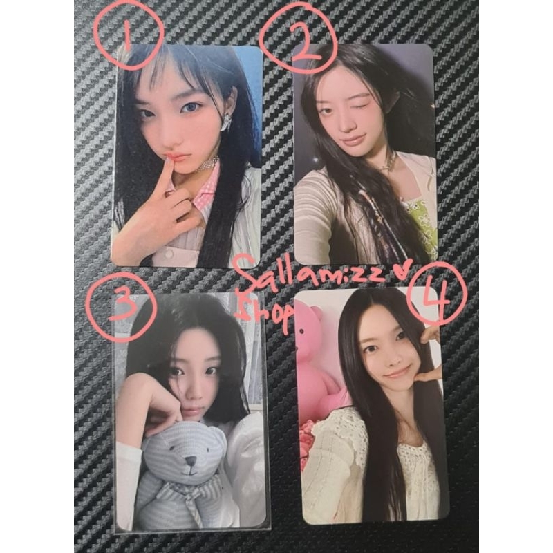 [OFFICIAL] PHOTOCARD ILLIT Wonhee Iroha Yunah Minju