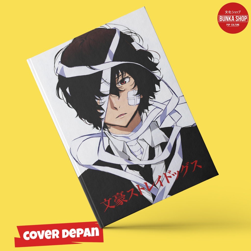 

Pocket Note Anime Bungou Stray Dogs Dazai Osamu B Hardcover A6 Buku Tulis Catatan Murah