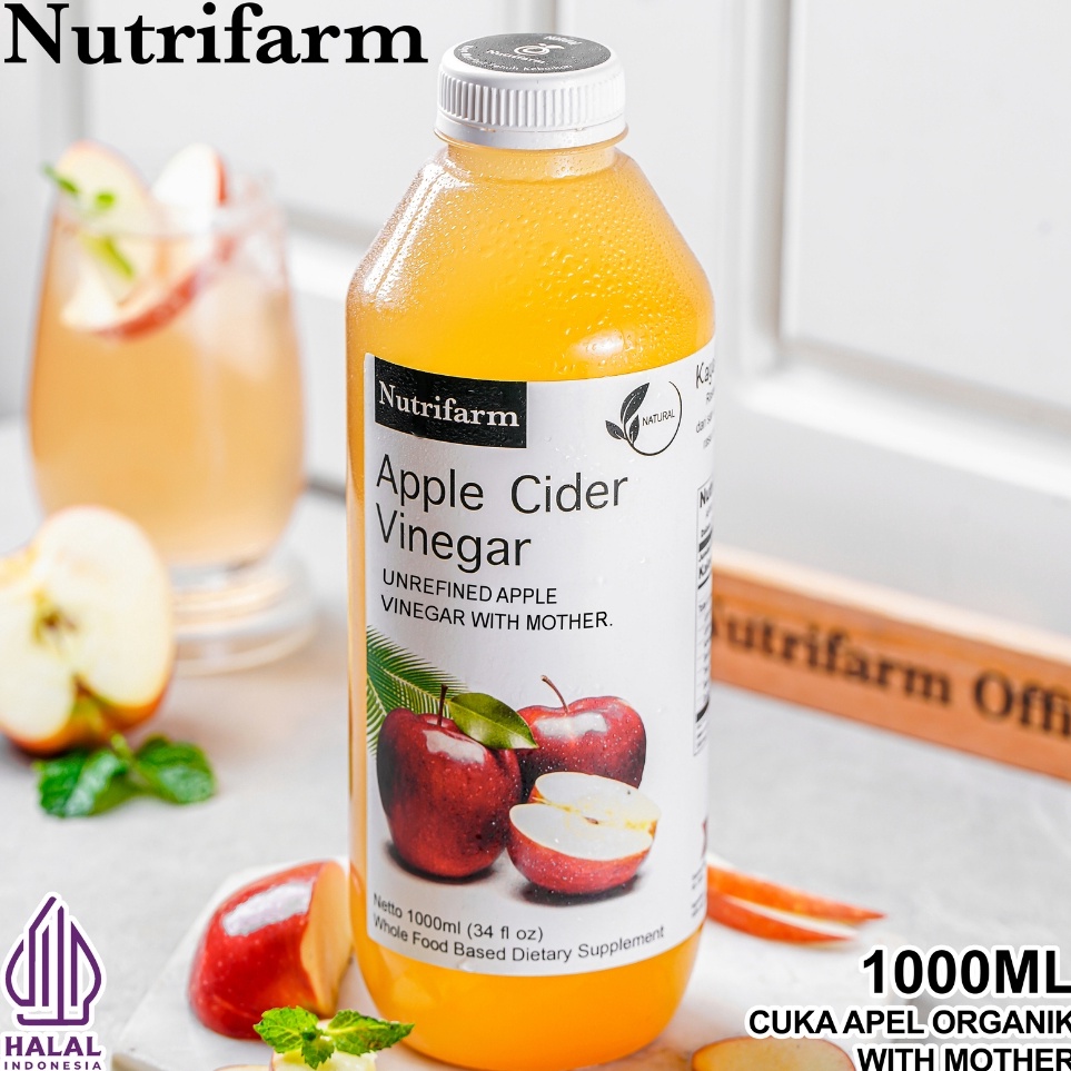 

Baru CUKA APEL ORIGINAL ORGANIK 1ML APPLE CIDER VINEGAR CUKA SARI APEL BRAGG NUTRILOGY OFFICIAL DEHEALTH SUPPLIER DARIBUMI
