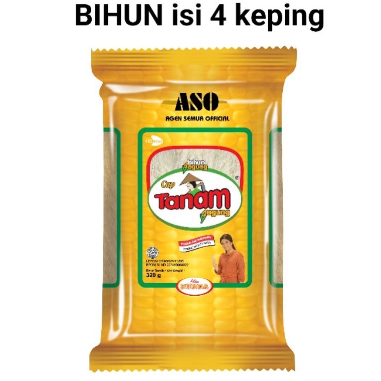 

Makin laris BIHUN CAP TANAM JAGUNG 32 GRAM 4 KEPING PROMO