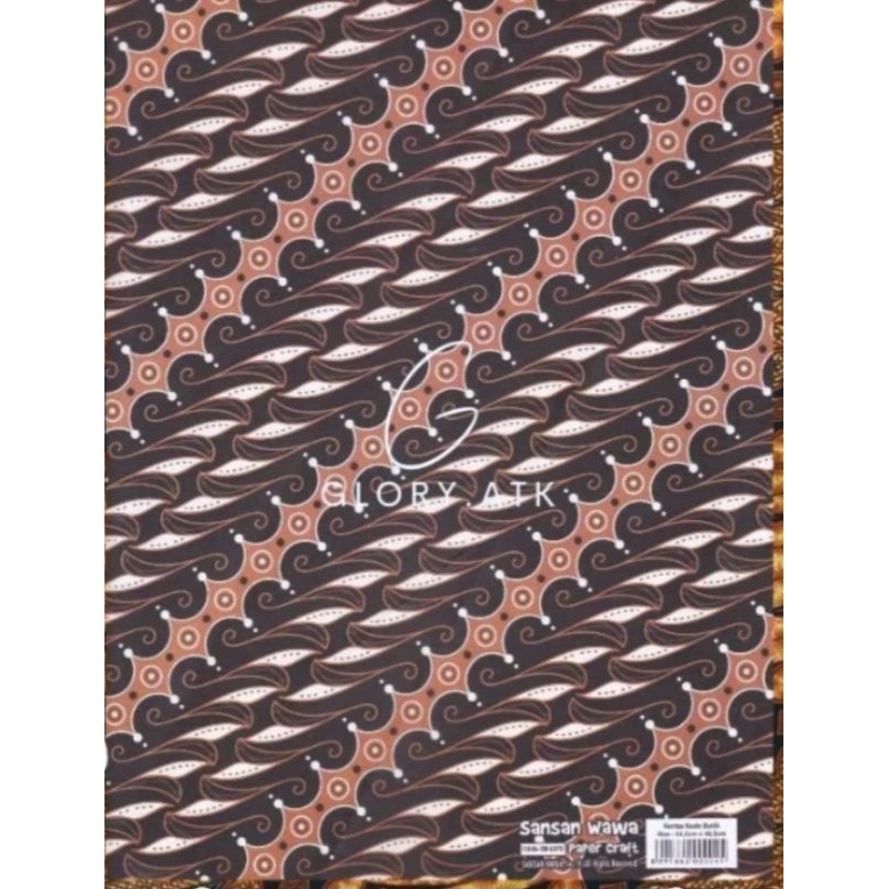 

KERTAS KADO SANWA BATIK SW6075 DOFF MINIMAL PEMBELIAN 5 LEMBAR