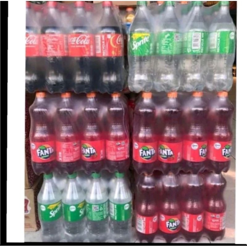 

Fanta 1 Liter / Coca Cola 1 Liter / Sprite 1 Liter 1 krat isi 12 botol