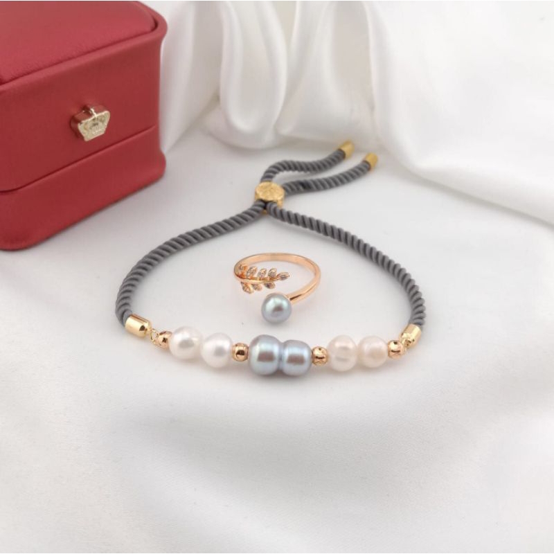 GELANG WANITA CANTIK ASLI DARI MUTIARA LOMBOK