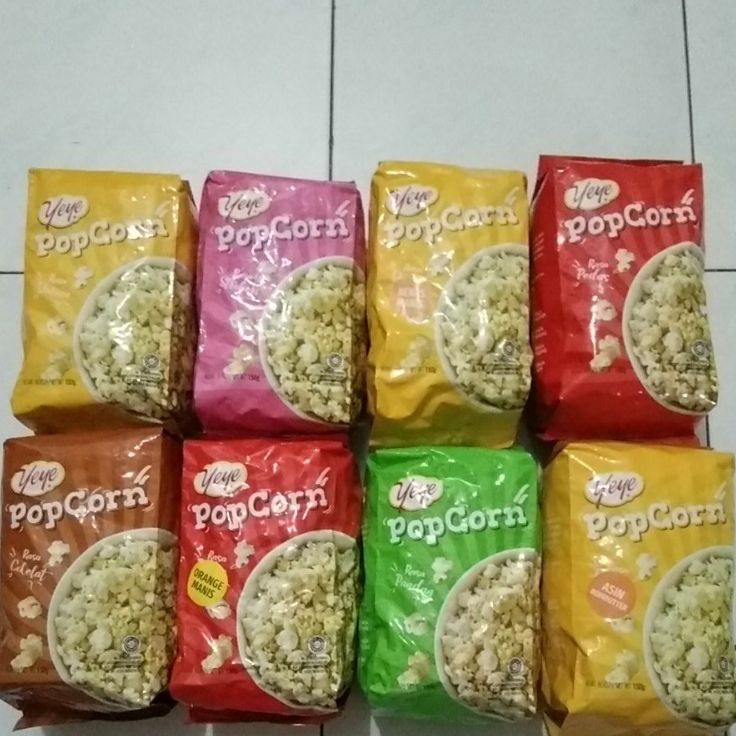 

Instan Yeye Popcorn Ye Ye pop corn 15 gr brondong jagung Amerika 15gr