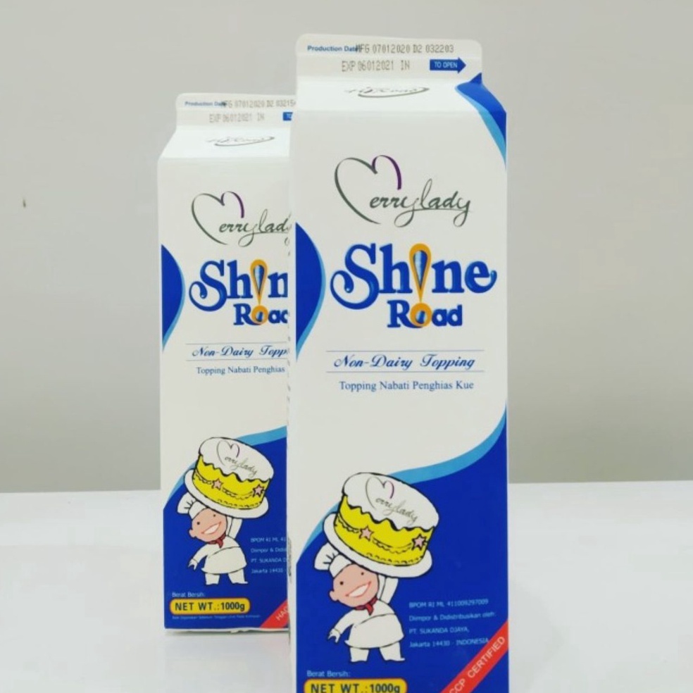 

Harga Kompetitif Shine Road Non Dairy Whipping Cream 1 Liter Gosend Grab
