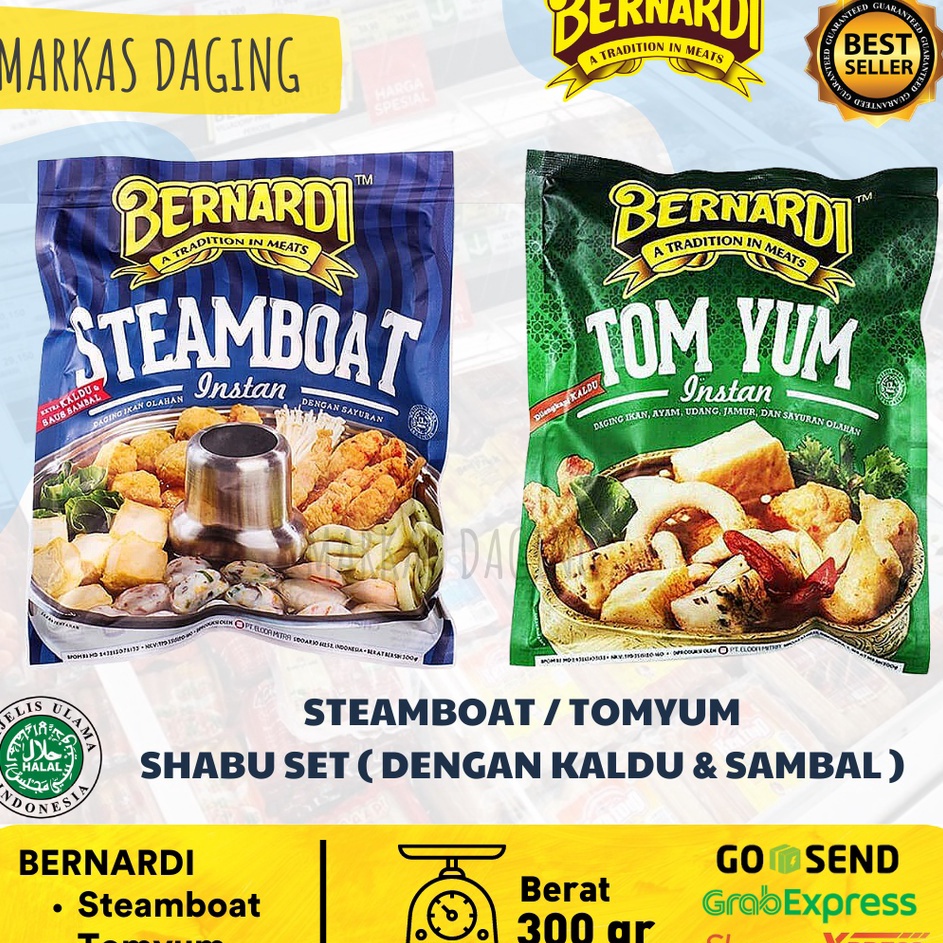 

Dapatkan disini Bernardi Steamboat Tomyum Shabu Set Dengan Kaldu Sambal 3 Gr