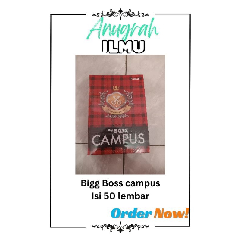 

Buku Tulis Bigg boss sekolah