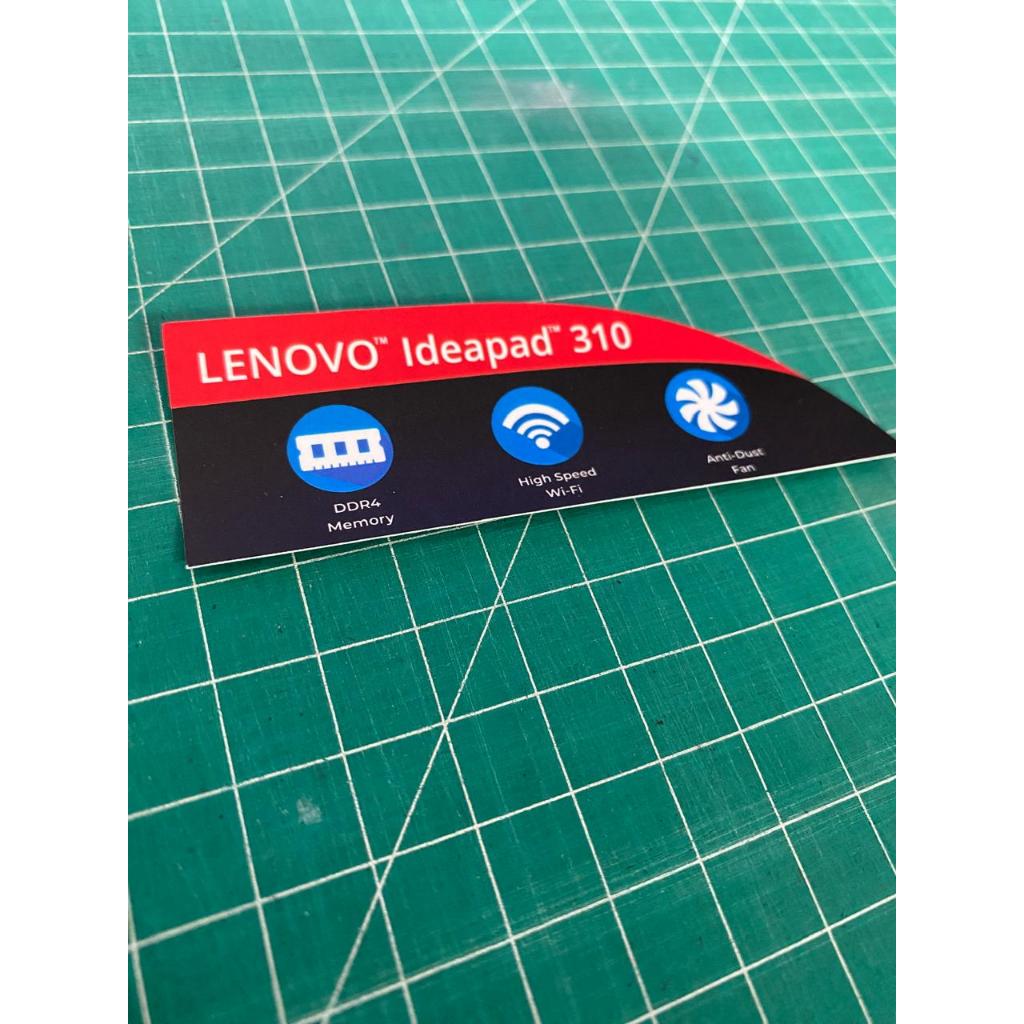Stiker Spesifikasi Laptop Lenovo Ideapad 310