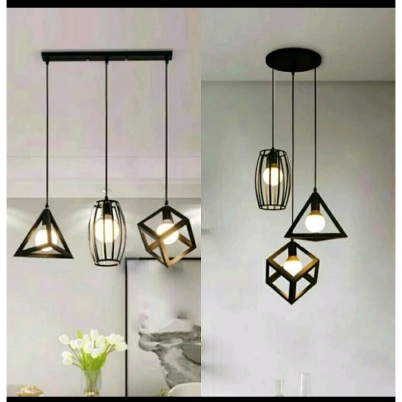 lampu hias gantung lampu gantung 3in1