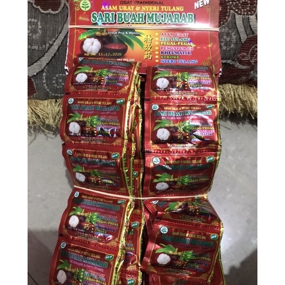 

Produk Terbatas sari buah mujarab kapsul isi 2 sachet 2 kapsul