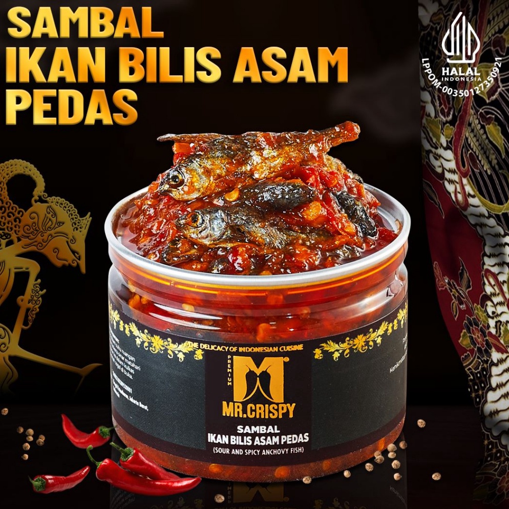 

Belanja hemat Sambal Ikan Bilis Asam PedasSambel Mr Crispy
