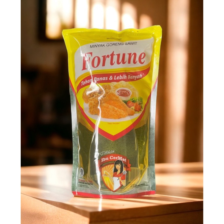 

Super Laris MINYAK GORENG FORTUNE KEMASAN POUCH 1 LITERJATIM