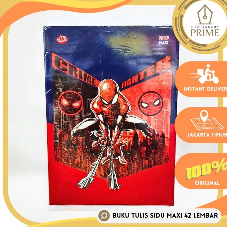 

Grosir Terupdate Buku Tulis SIDU Maxi 42 Lembar 1 Pack isi 5 Buku