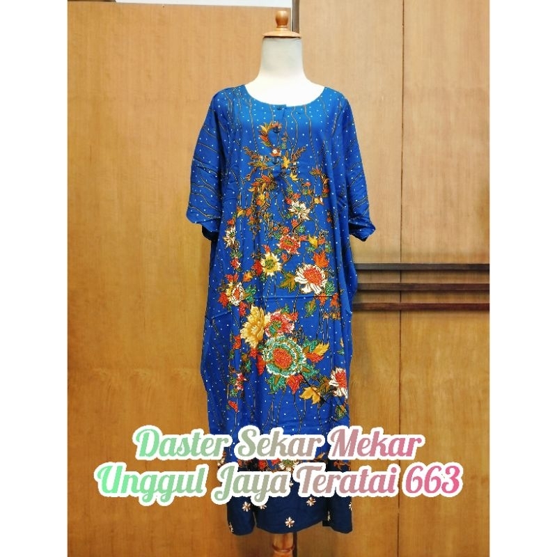 DASTER SEKAR MEKAR UNGGUL JAYA TERATAI 663 M L XL XXL