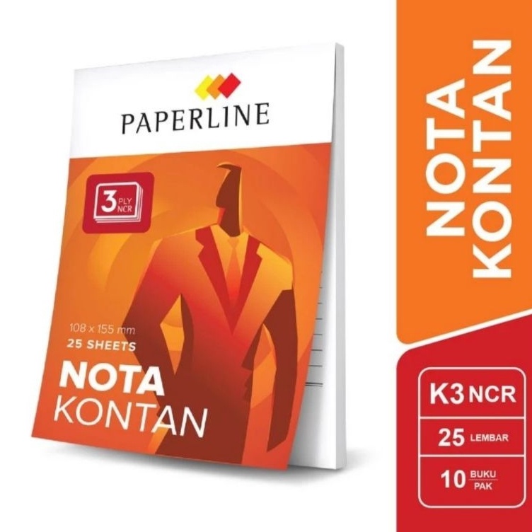 

Top Seller Nota Kontan K3 NCR Paperline Kecil 3 Ply 1 Pcs
