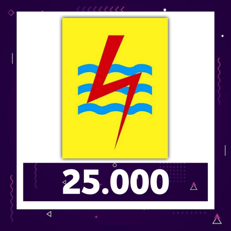 Token Listrik 25k Murah / Token Listrik PLN Murah / Isi Ulang Token Listrik