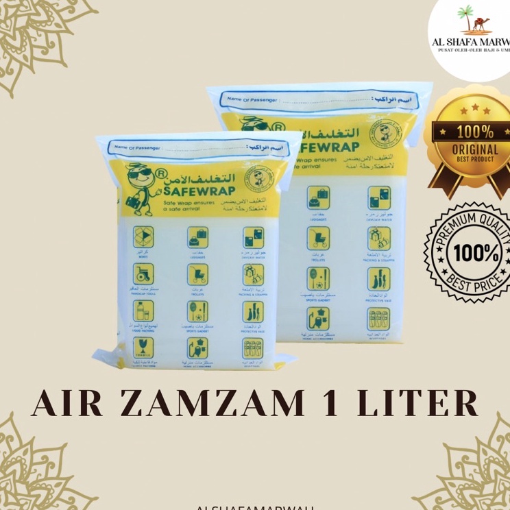 

Yang dinanti Air Zamzam 1L Asli Original