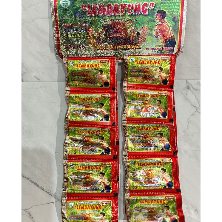 

Cepat laku Lembayung kapsul isi 2 sachet