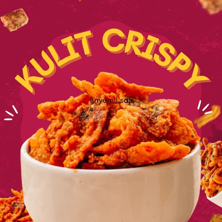 

Kepoin aja Kulit Crispy 1 Gram Nyemilsaji