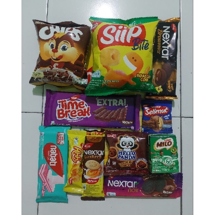 

Terkini paket snack nabati plus susu