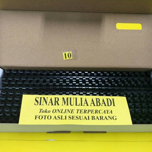 

Sekarang Promo Spiral Jilid Plastik 1 mm Folio 38 inch Ring Plastic comb