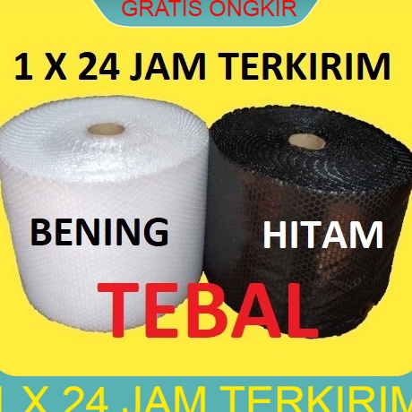 

Borong Produk Jakarta Timur Bubblewrap 4cm x 5m bening bubble wrap roll murah Gratis Ongkos Kirim Murah