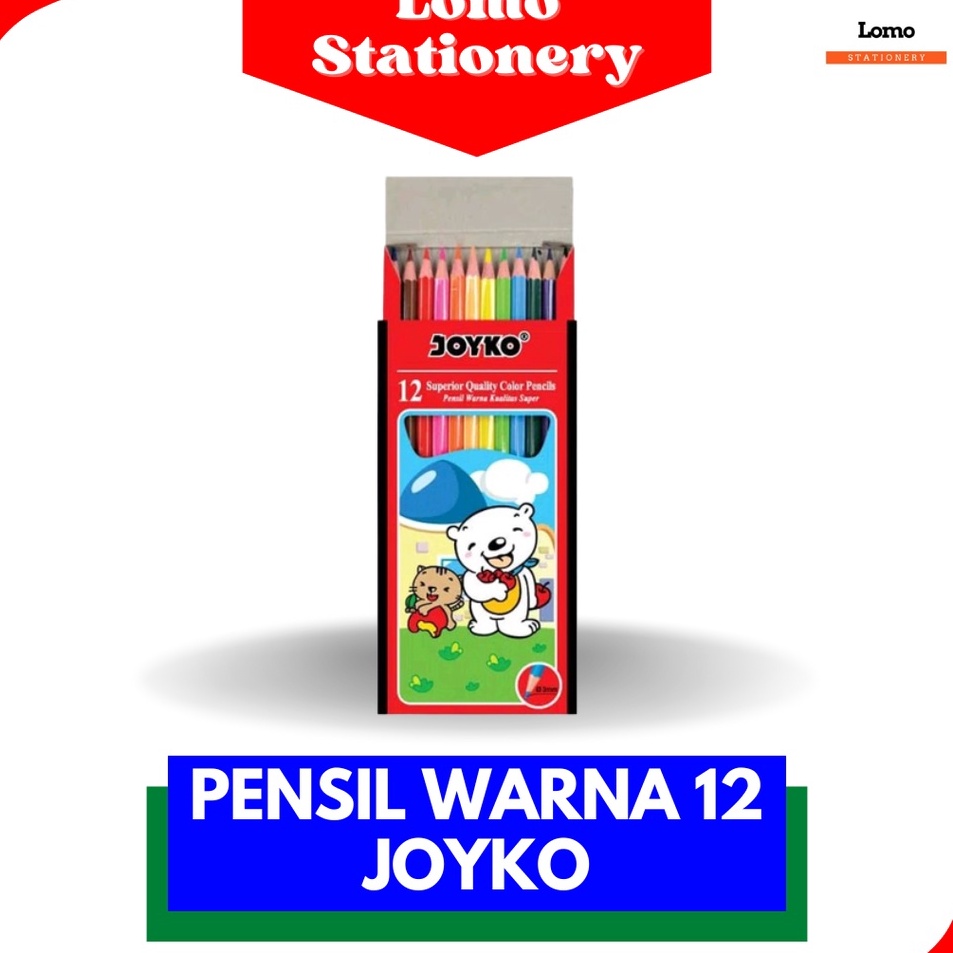 

Stock Update Pensil Warna Panjang Joyko CP12 PB
