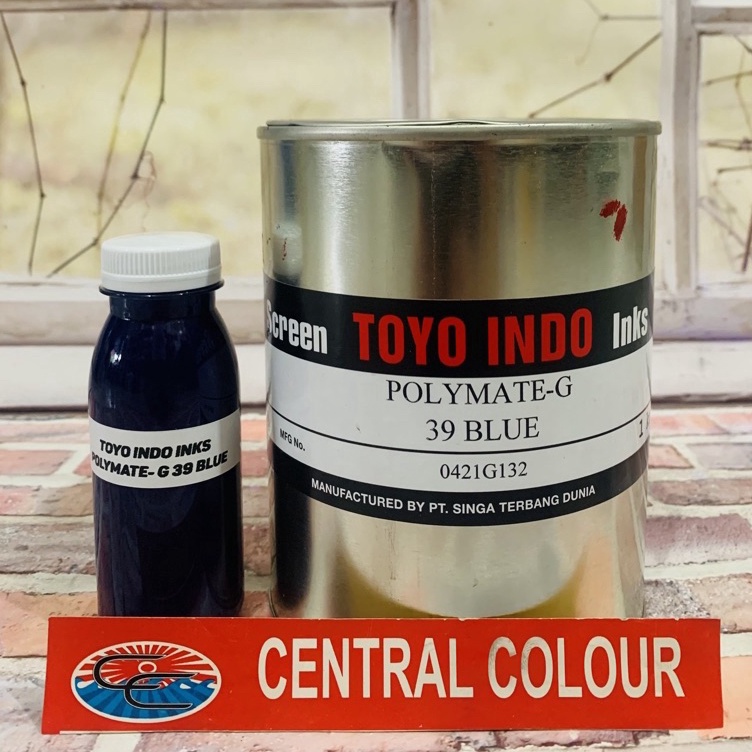 

Update Sekarang Tinta Toyo PolymateG 39 Blue Biru Tinta Sablon Plastik 5GR