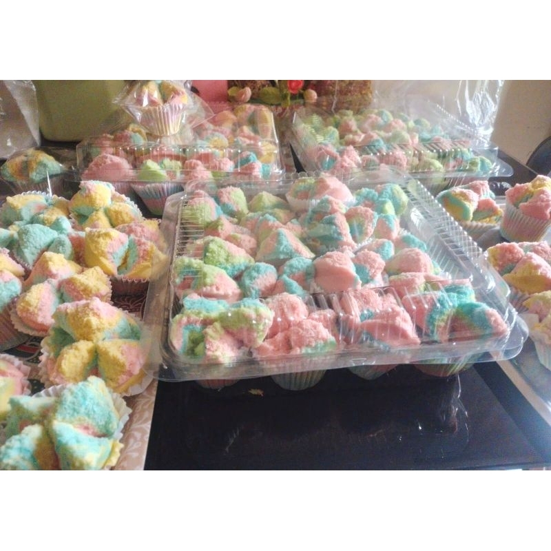 

BOLU KUKUS RAINBOW|KUE KUKUS RAINBOW|KUE PAGI|KUE TRADISIONAL