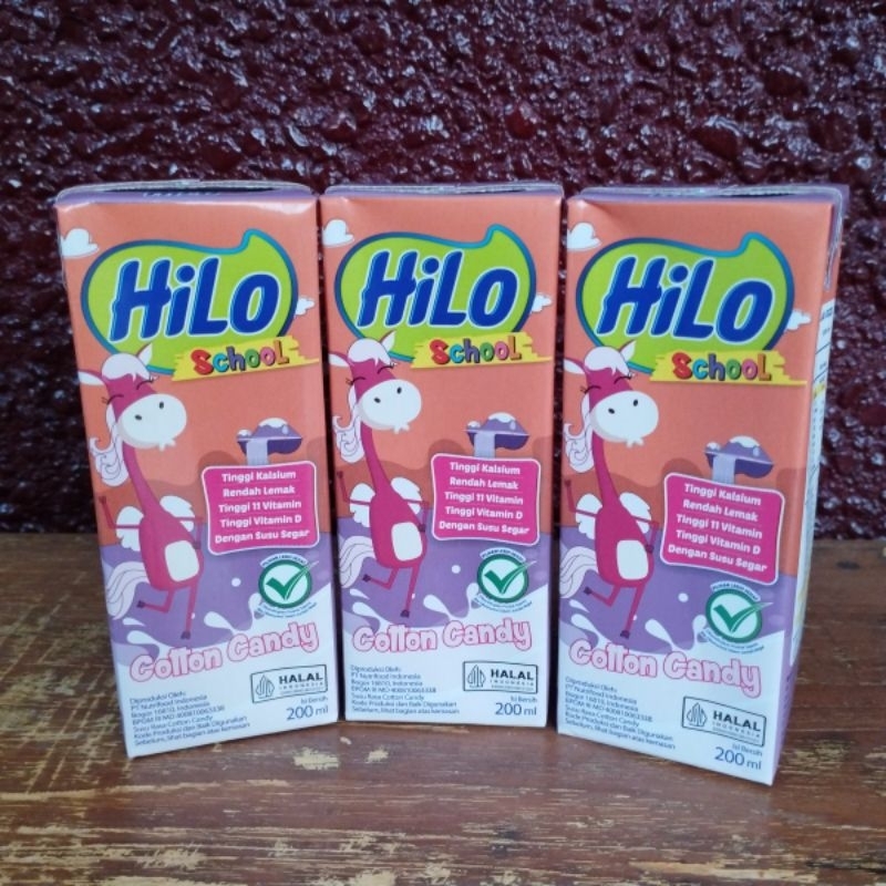 

Hilo Teen School UHT Ready to Drink RTD cotton candy Coffee Tiramisu Milk teen Chocolate 200ml