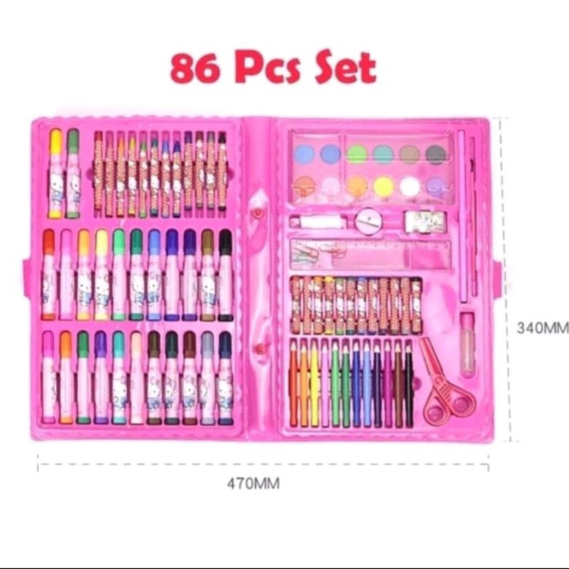 

set crayon 86 pcs