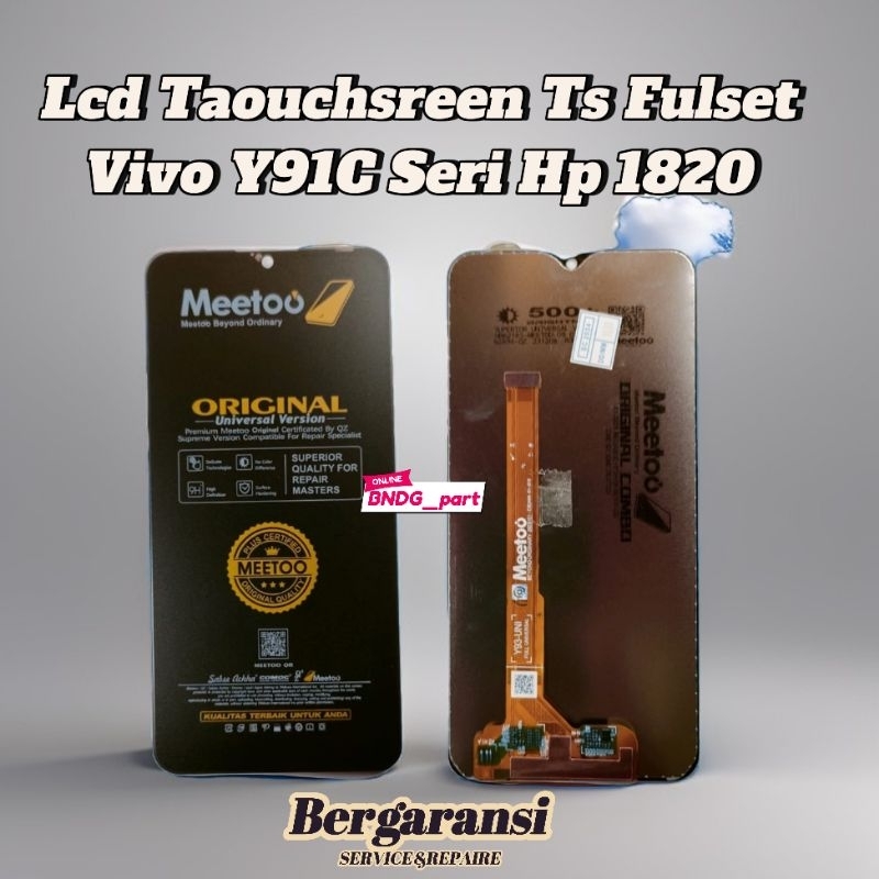 Lcd Touchsreen Ts Fulset Vivo Y91C 1820