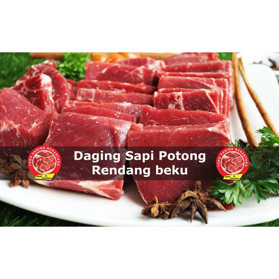 

DiSkon DAGING SAPI POTONG RENDANG BEKU 1kg