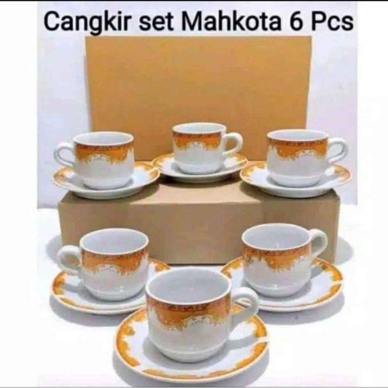 Cangkir keramik mahkota/Cangkir kopi/Cangkir teh/Cangkir keramik
