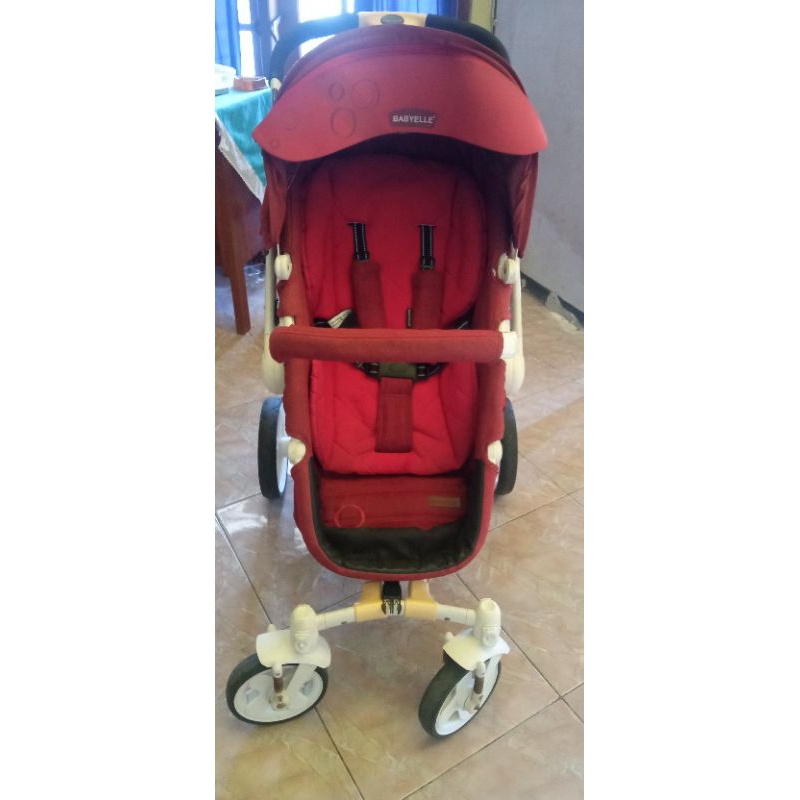 preloved stroller babyelle quattro