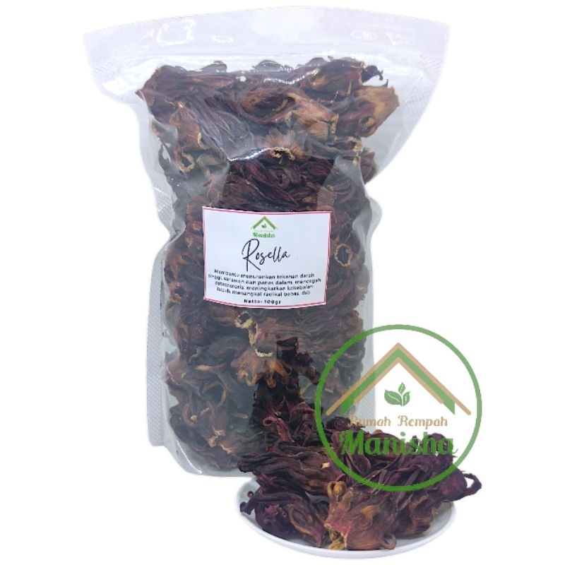 

Rosella Kering 100gr - Bunga Rosella Vitamin C Tinggi