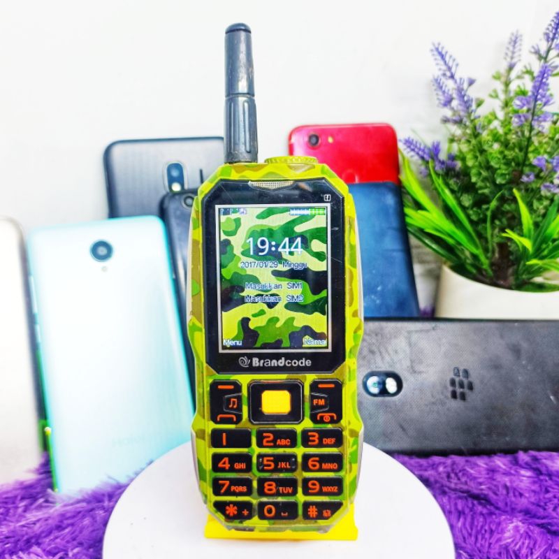 BRANDCODE B81 PRO ARMY HP POWERBANK PLUS SENTER HP MURAH BERKUALITAS