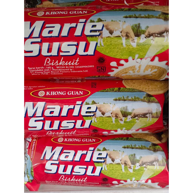 

BISKUIT MARIE SUSU KHONG GUAN 160GR