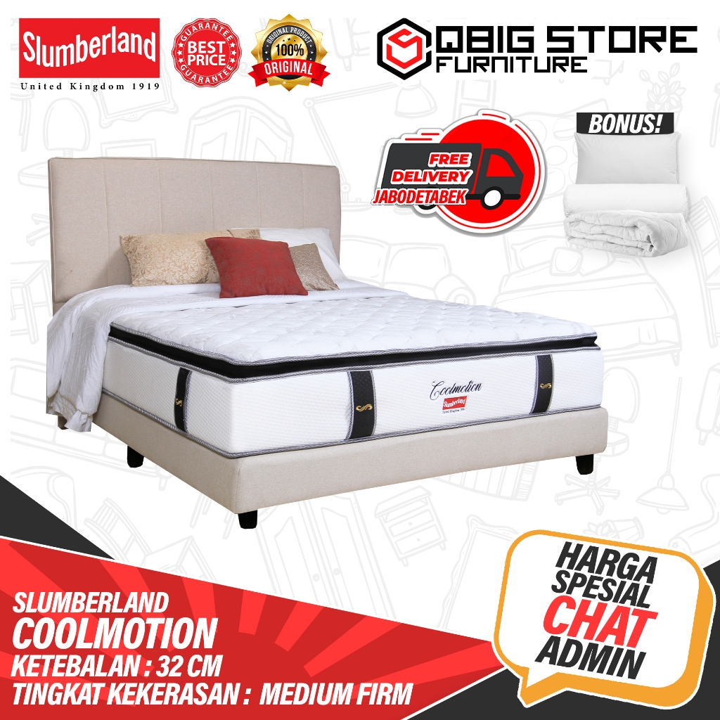 Kasur Springbed Slumberland Coolmotion spring bed matras
